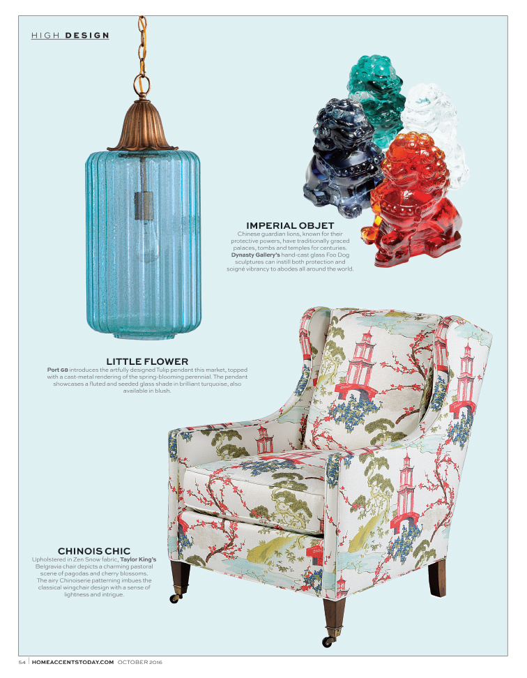 Home Accents Today - High Design - October 2016